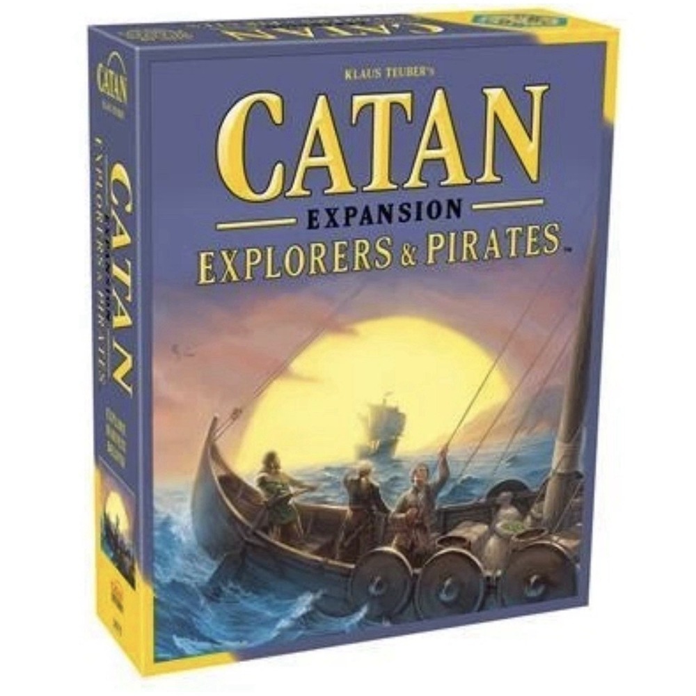 CATAN Explorers and Pirates Expansion By Catan Studio Board Game